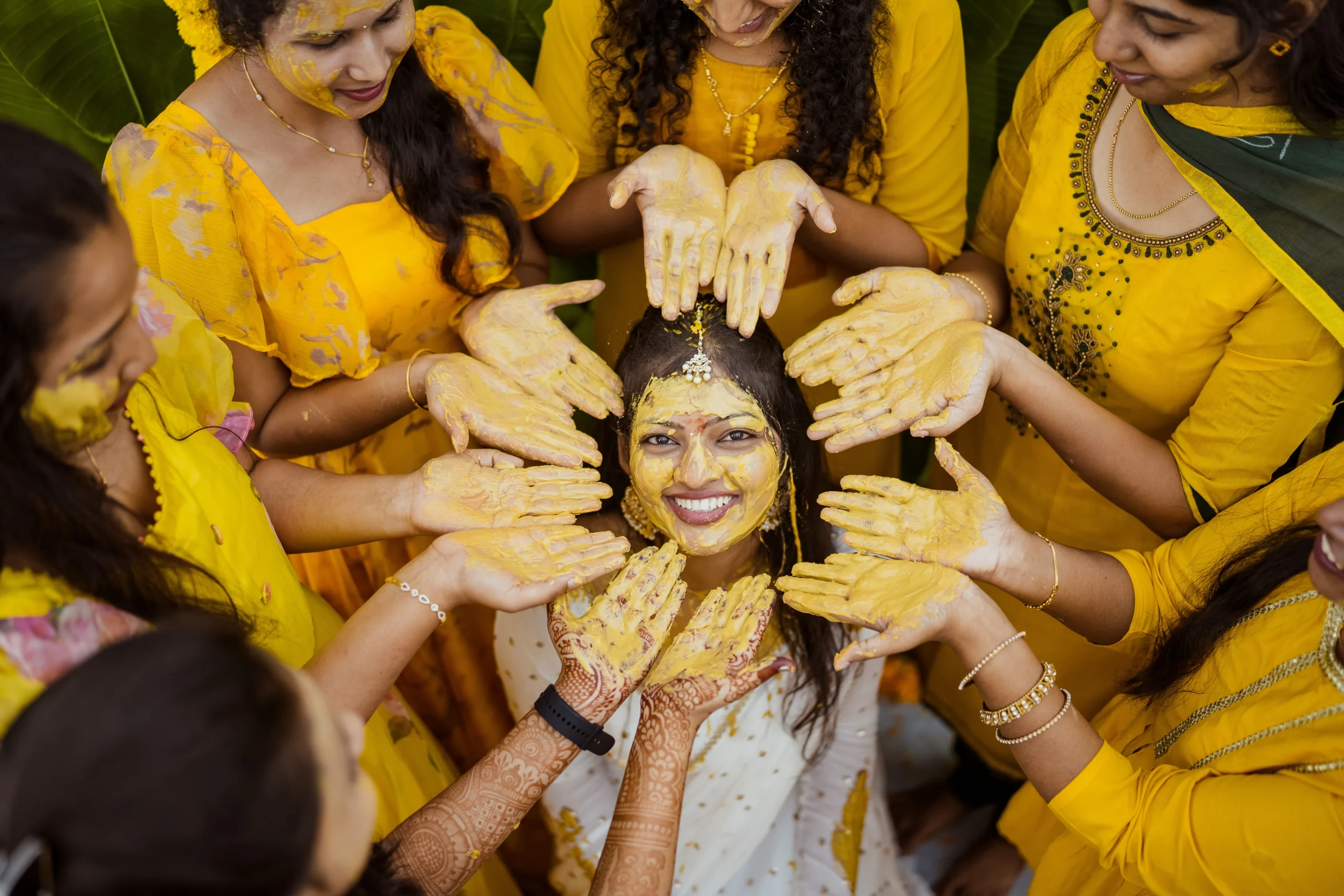 haldi photoshoot ideas