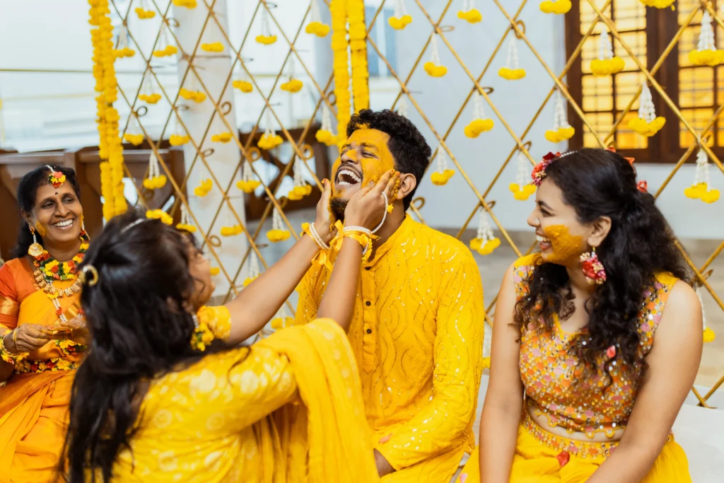 Enchanting Haldi Poses To Capture The Magic Of Your Wedding