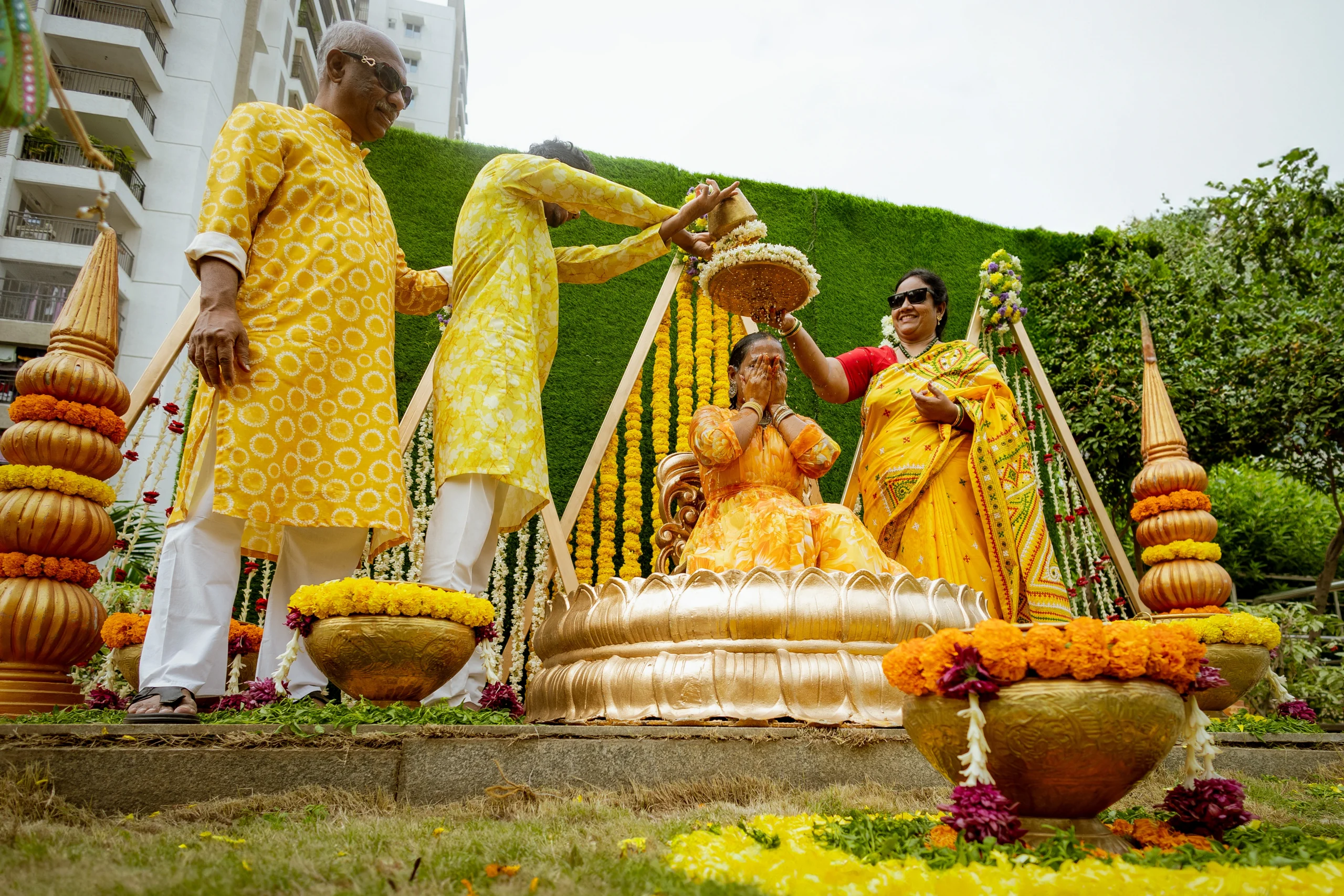 Haldi Decoration Ideas for a Home or Outdoor Setup
