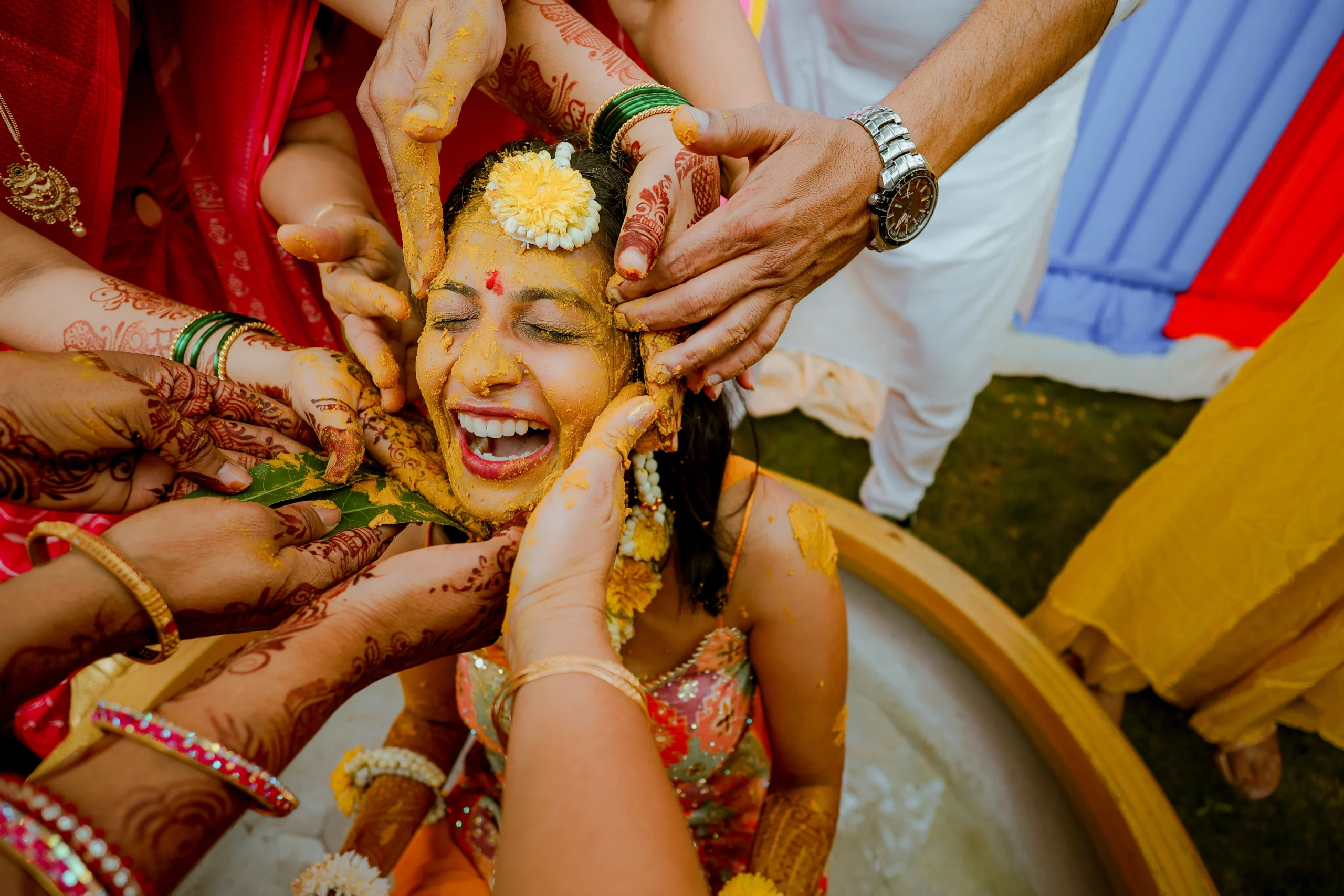 Haldi Outfit Ideas for Bride & Groom: Yellow Isn’t the Only Option 