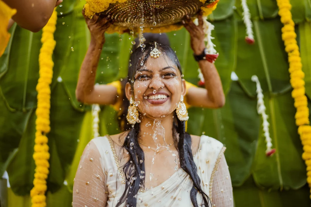 haldi outfit for bride
